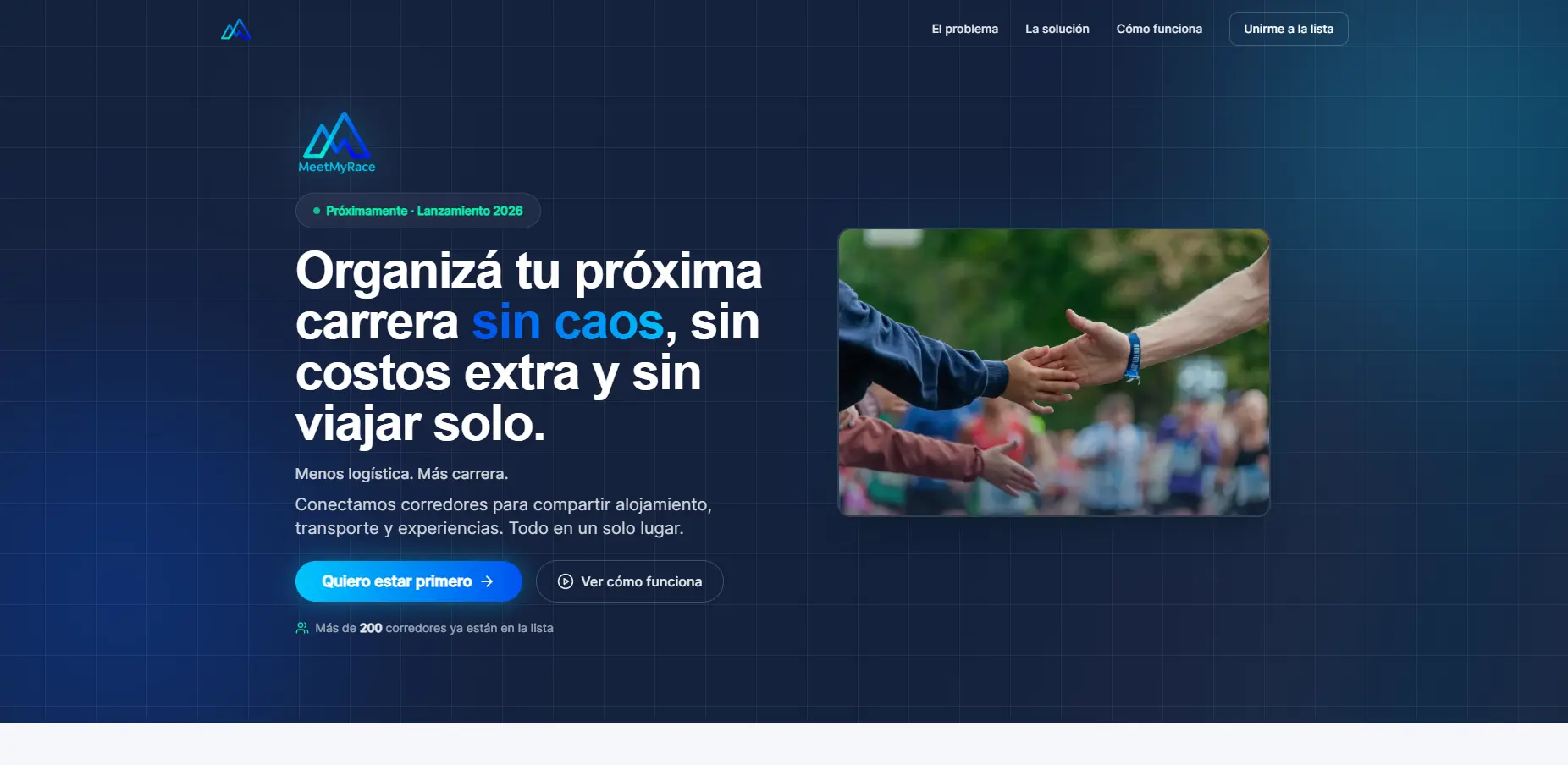 MeetMyRace - Screenshot del proyecto